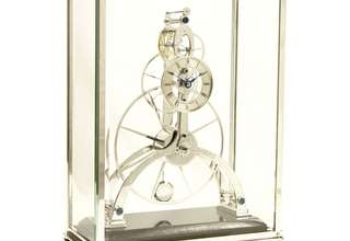 Sinclair Harding Great Wheel Skeleton Clock
